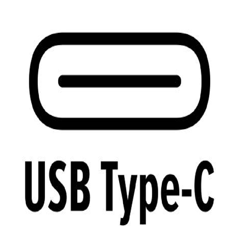 USB Type-C connector symbol